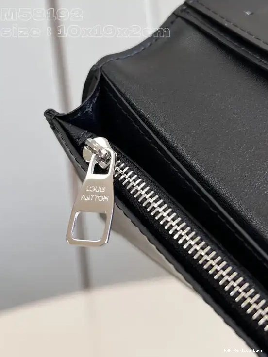 Aaa replica bags LOUIS WALLET-10*19*2cm BRAZZA VUITTON 0515